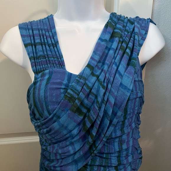 Plenty by Trace Reese blue dress size large - Picture 15 of 17